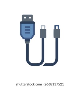 VGA-Cable Icon Ilustración vectorial Nuevo estilo