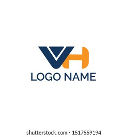 VH Letter logo.This Logo will look great on both print and web.