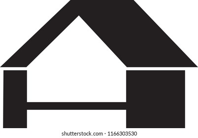 VH letter vector logo