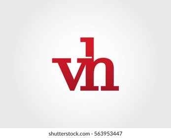 vh lowercase logotype