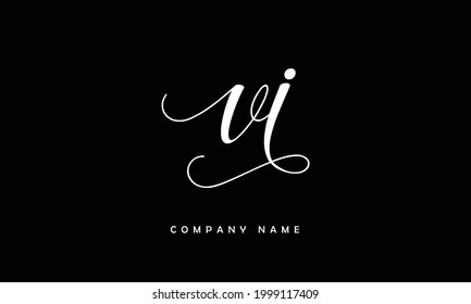 VI, IV Alphabets Letters Logo Monogram