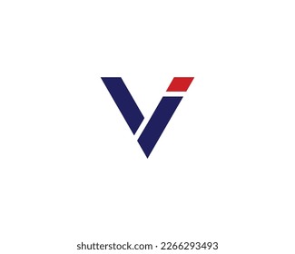 Plantilla de vector de diseño de logotipo VI IV