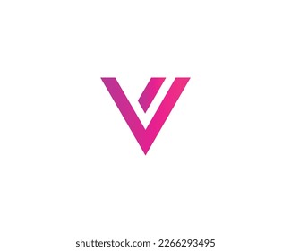 VI IV Logo design vector template