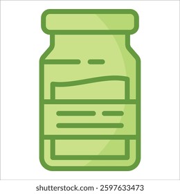 Vial Icon Element For Design