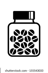 Vial of medicine  
