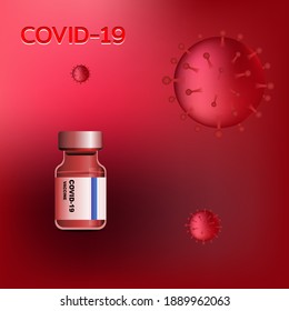 vial vaccine for prevention dangerous virus covid19
