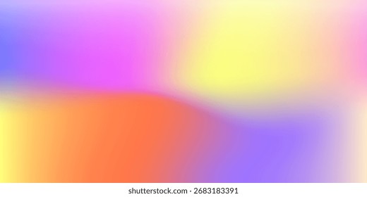 Vibrante ilustración abstracta 3D con Gradientes suaves, desenfoque colorido de ensueño, flujo de luz dinámico, diseño de fondo de Web futurista