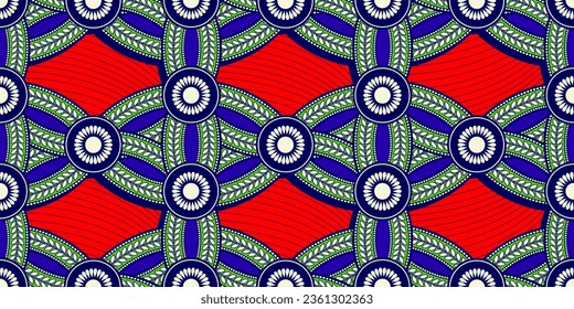 Vibrant Abstract African Textile Art, Tribal Hand-Drawn Patterns for Modern Summer Fashion, Ethnic Fusion Fashion for Unique Fabric for Stylish Clothing Prints