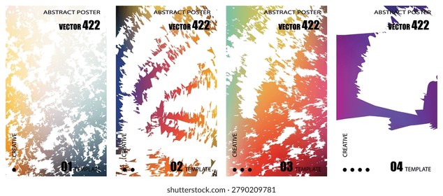 A vibrant, abstract artwork featuring bold colors and energetic brushstrokes, creating a lively visual impact.