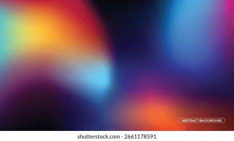 Vibrant abstract background with a blend of colorful gradients.