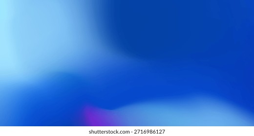 Fondo abstracto vibrante con un gradiente azul que se mezcla perfectamente en transiciones suaves. Ideal para diseños modernos, presentaciones, fondos publicitarios