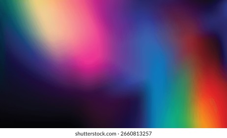 Plano de fundo abstrato vibrante com cores borradas