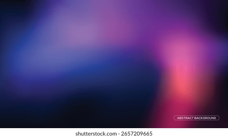 Vibrant Abstract Background with Blurry Hues of Purple, Blue, and Pink