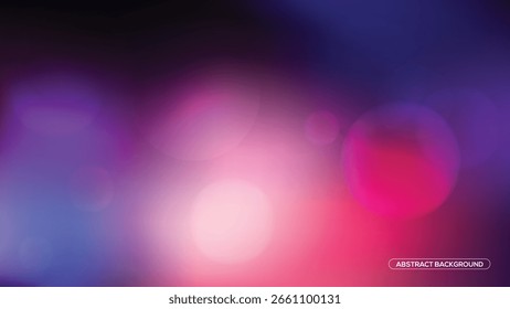 Fondo Abstractas vibrante con luces borrosas