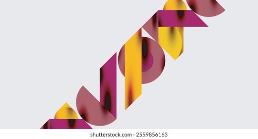 Vibrant abstract background circles with smooth gradients, creating a dynamic and modern design. Ideal for creative, tech, or contemporary-themed projects