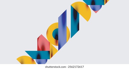 Vibrant abstract background circles with smooth gradients, creating a dynamic and modern design. Ideal for creative, tech, or contemporary-themed projects