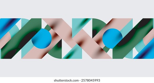 Vibrant abstract background circles with smooth gradients, creating a dynamic and modern design. Ideal for creative, tech, or contemporary-themed projects