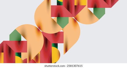 Vibrant abstract background circles with smooth gradients, creating a dynamic and modern design. Ideal for creative, tech, or contemporary-themed projects