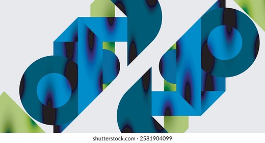 Vibrant abstract background circles with smooth gradients, creating a dynamic and modern design. Ideal for creative, tech, or contemporary-themed projects