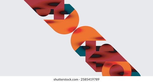 Vibrant abstract background circles with smooth gradients, creating a dynamic and modern design. Ideal for creative, tech, or contemporary-themed projects