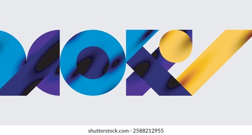 Vibrant abstract background circles with smooth gradients, creating a dynamic and modern design. Ideal for creative, tech, or contemporary-themed projects