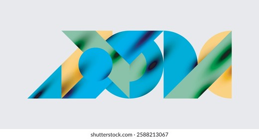 Vibrant abstract background circles with smooth gradients, creating a dynamic and modern design. Ideal for creative, tech, or contemporary-themed projects