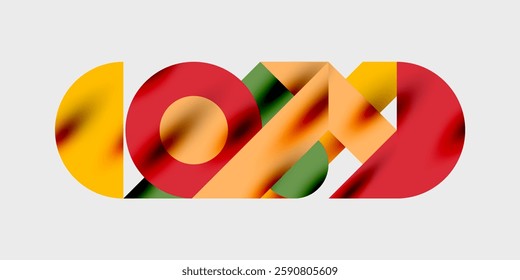 Vibrant abstract background circles with smooth gradients, creating a dynamic and modern design. Ideal for creative, tech, or contemporary-themed projects