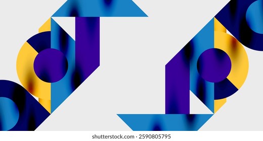 Vibrant abstract background circles with smooth gradients, creating a dynamic and modern design. Ideal for creative, tech, or contemporary-themed projects