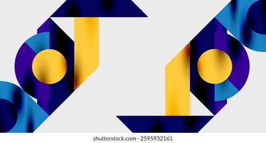 Vibrant abstract background circles with smooth gradients, creating a dynamic and modern design. Ideal for creative, tech, or contemporary-themed projects
