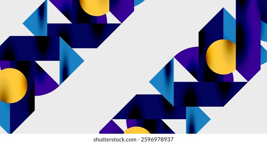 Vibrant abstract background circles with smooth gradients, creating a dynamic and modern design. Ideal for creative, tech, or contemporary-themed projects