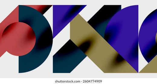 Vibrant abstract background circles with smooth gradients, creating a dynamic and modern design. Ideal for creative, tech, or contemporary-themed projects