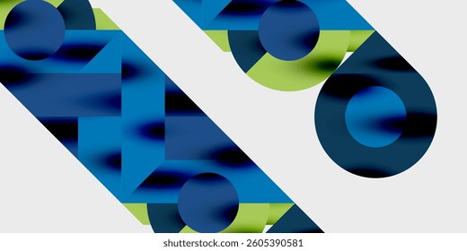 Vibrant abstract background circles with smooth gradients, creating a dynamic and modern design. Ideal for creative, tech, or contemporary-themed projects