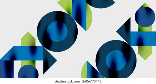Vibrant abstract background circles with smooth gradients, creating a dynamic and modern design. Ideal for creative, tech, or contemporary-themed projects