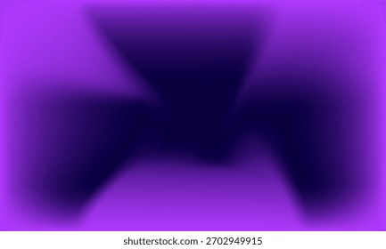 Plano de Fundo Abstrato Vibrante com Gradiente Roxo Profundo e Magenta e Desfoque de Vazio Escuro Central