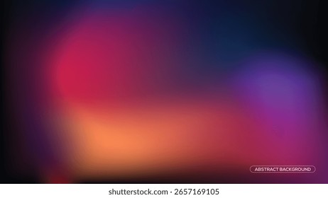 Diseño de fondo Abstractas vibrante con transiciones de color suaves