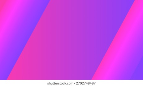 Vibrant abstract background with diagonal pink and purple stripes