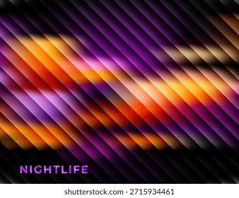 Fondo abstracto vibrante con Gradientes dinámicos, perfecto para la promoción y el diseño de la vida nocturna