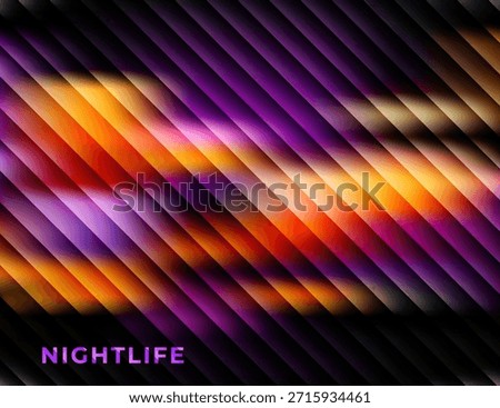 Vibrant abstract background with dynamic gradients, perfect for nightlife promotion and design