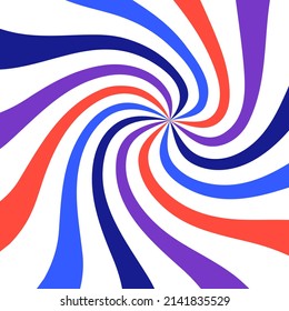 abstrakter Hintergrund mit bunten Spiralen