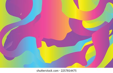 trendy bunter Farbverlauf-Abstrakter, moderner Hintergrund