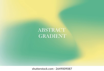 vibrant abstract background featuring a blend of green and yellow hues, creating a smooth, blurry gradient effect. wallpaper for banner, poster, cover, flyer, presentation, advertising, landing page