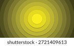 A vibrant abstract background featuring concentric circles radiating outwards. The colors transition smoothly from a bright yellow core to darker shades of olive green, creating a hypnotic visual effect.