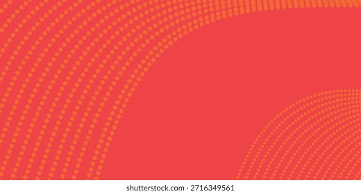 A vibrant abstract background featuring concentric circles in shades of red and orange, creating a dynamic visual texture.