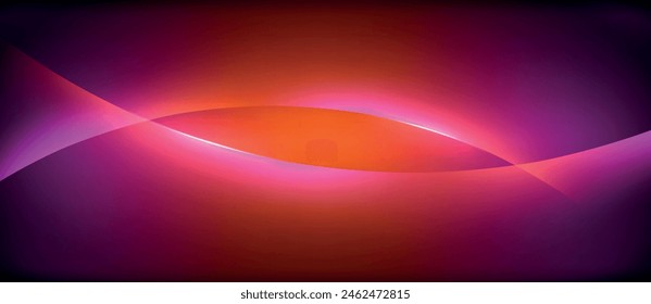 A vibrant abstract background featuring a mix of purple and orange colors, with a glowing wave element. The liquidlike texture adds a fluid and colorful touch, resembling a meteorological phenomenon