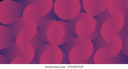 A vibrant abstract background featuring a seamless pattern of undulating, fluid magenta and pink shapes with a soft gradient, set against a deep purple backdrop, creating a dynamic and modern visual.