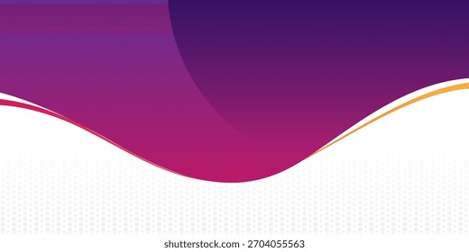 Un fondo abstracto vibrante con Formas onduladas fluidas y suaves en una colorida mezcla de degradados de tonos rosa, púrpura y naranja