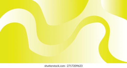 Um fundo abstrato vibrante com formas onduladas suaves e fluidas em um gradiente de amarelo e branco brilhantes, criando um efeito visual dinâmico e moderno.