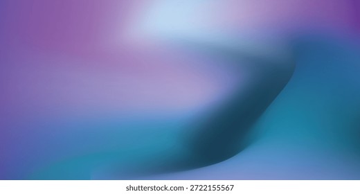 Um fundo abstrato vibrante com um gradiente suave de tons roxos, azuis e azuis, criando um efeito visual fluido e moderno.
