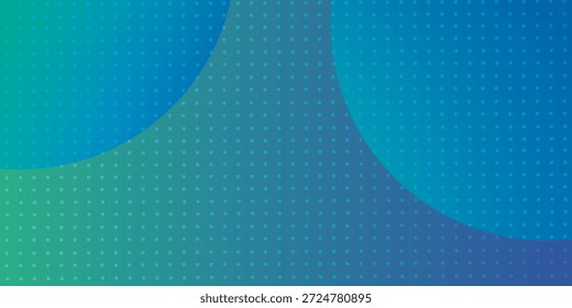 A vibrant abstract background featuring a smooth gradient transition from blue to green, overlaid with a subtle, almost imperceptible geometric pattern of small squares, creating a modern and dynamic.