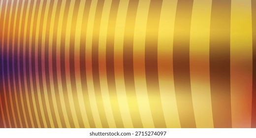 Um fundo abstrato vibrante com listras verticais em tons de amarelo dourado, laranja e traços de vermelho e roxo, criando uma sensação de profundidade e movimento.
